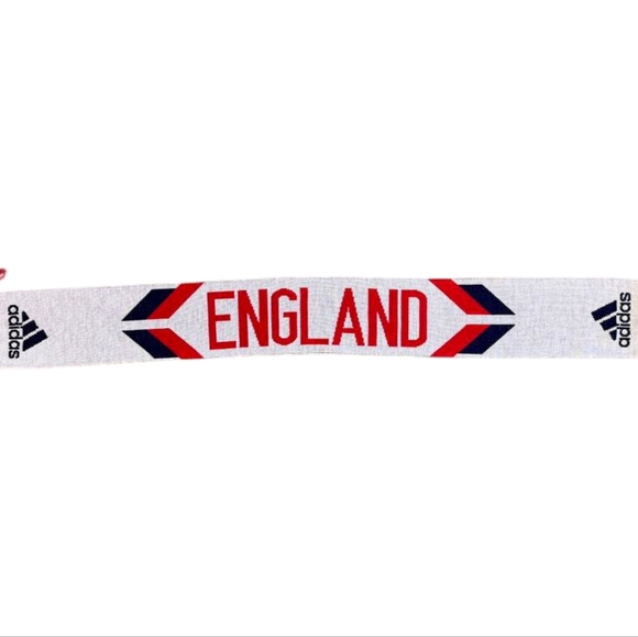 Adidas England Scarf Red and Blue - Picture 3 of 6